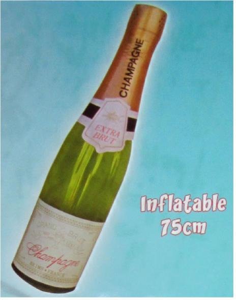 Bouteille Champagne Gonflable
