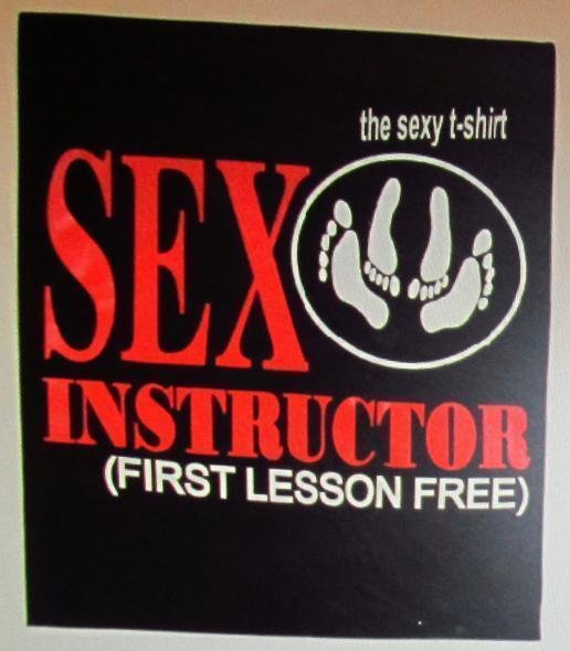 T-Shirt Sex Instructor