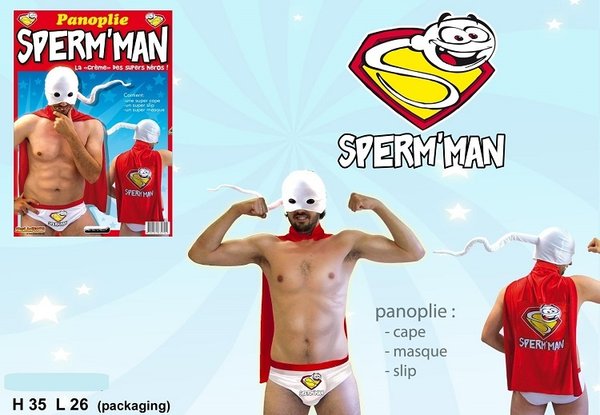 Panoplie Sperm Man