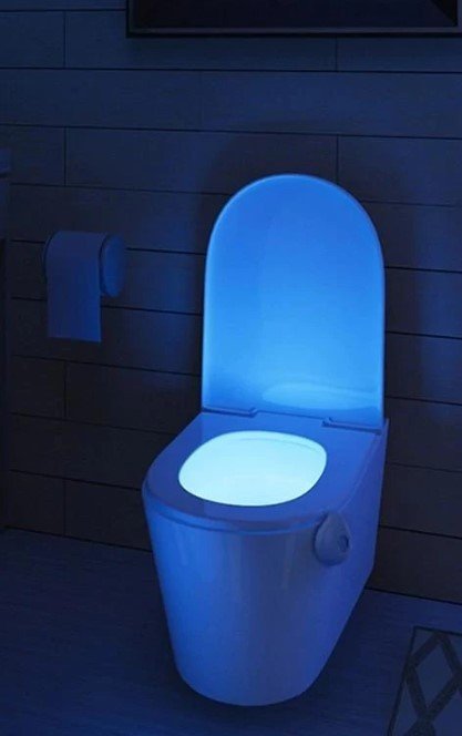Lampe LED Toilette