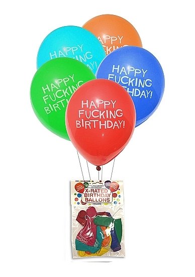 Ballon Joyeux Putain D'anniversaire